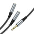 2-In-1 -Audio Adapter Cable For 3.5mm male to female